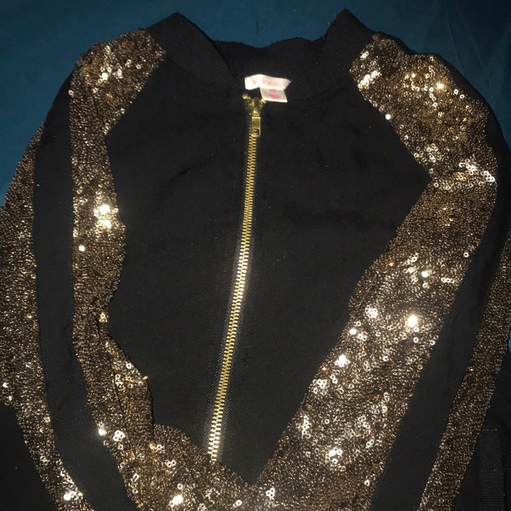 Cute black and gold jacket